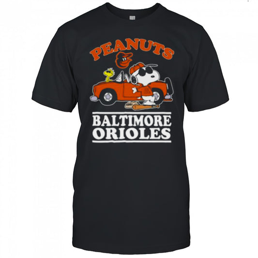 Baltimore Orioles Peanuts Snoopy Shirt
