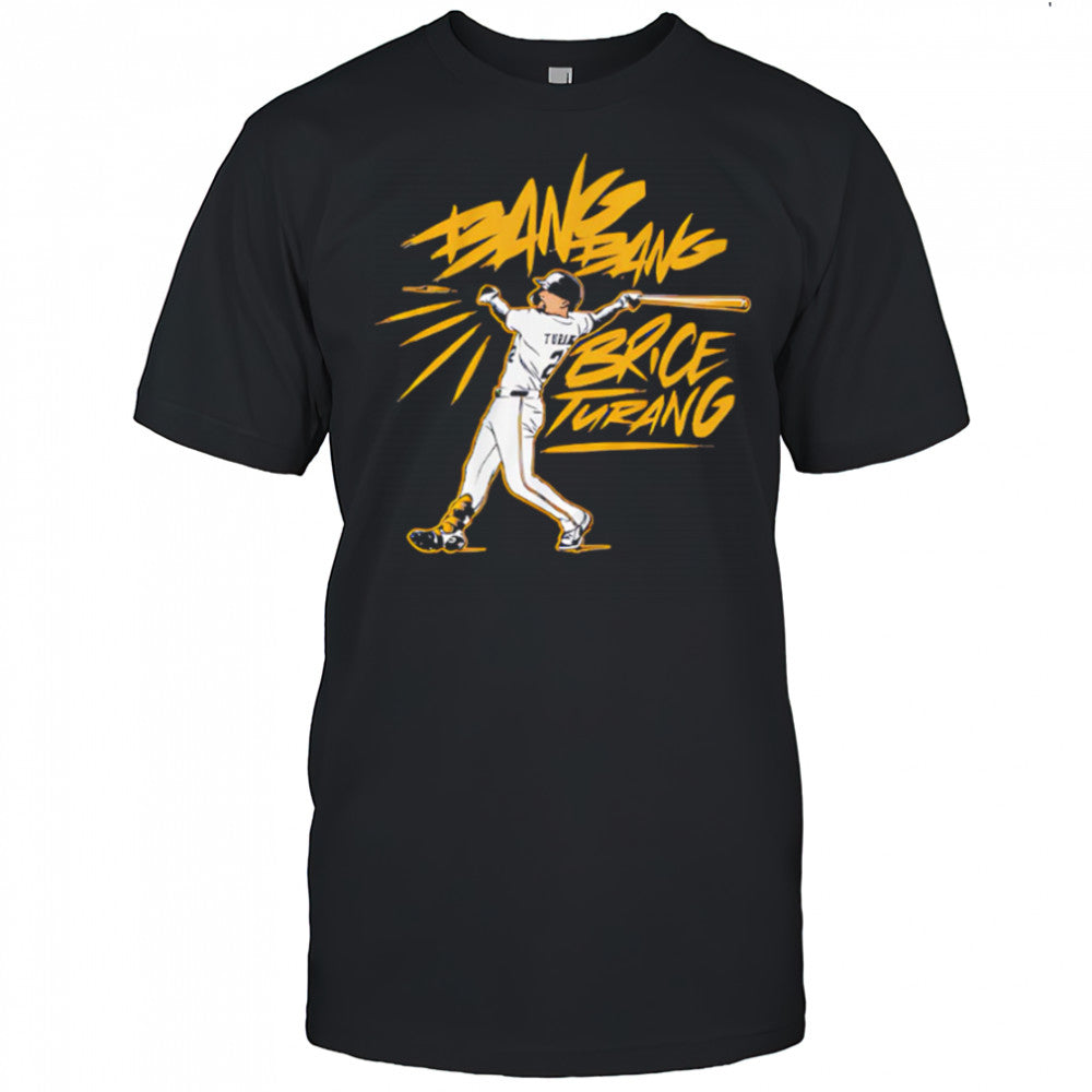 Bang Bang Brice Turang Milwaukee Brewers baseball shirt