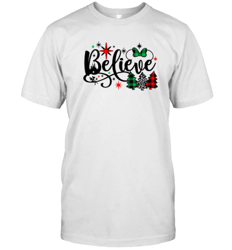 Believe Christmas Teacher T Shirt