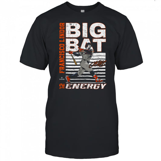 Big Bat Energy Francisco Lindor New York Baseball MLBPA T Shirt