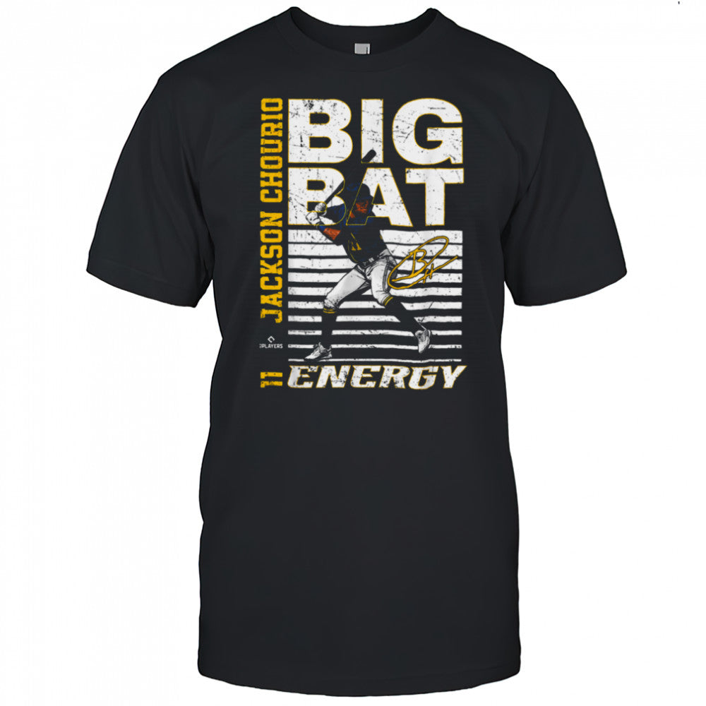 Big Bat Energy Jackson Chourio Milwaukee Baseball MLBPA T Shirt