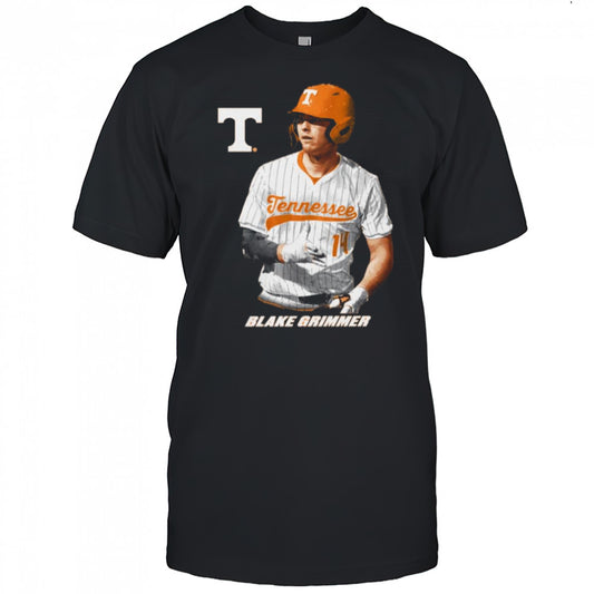 Blake Grimmer Tennessee Vols Baseball NCAA Division I 2025 t shirt