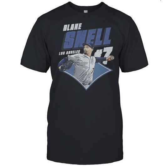 Blake Snell Los Angeles Dodgers MLB Baseball Player Diamond Shirt