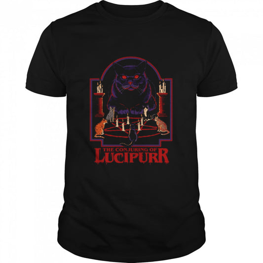 Cats The Conjuring Of Lucipurr Halloween T shirt
