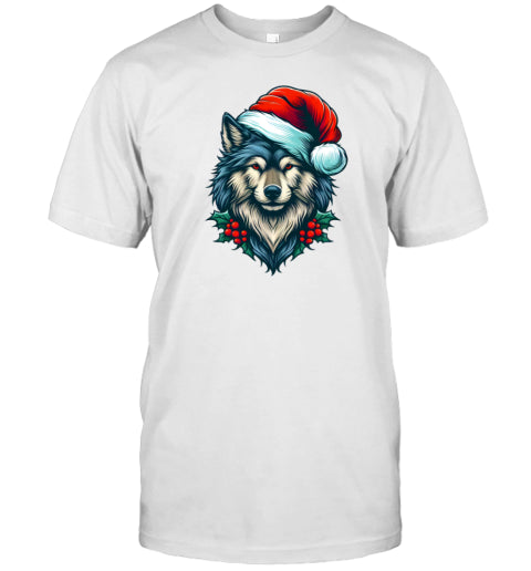 Christmas In July Wolf T Shirt