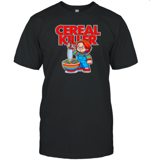 Chucky Cereal Killer Wanna Play Halloween T Shirt