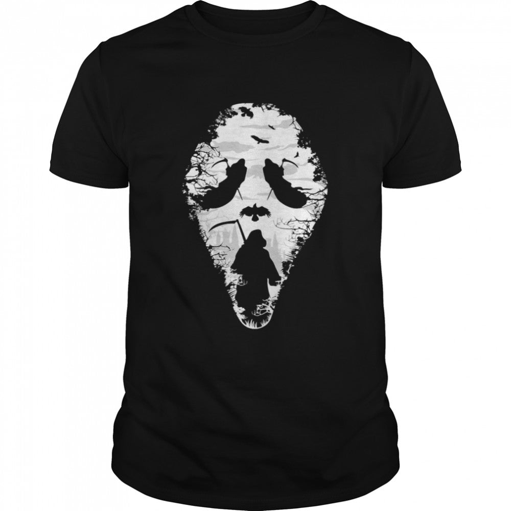 Creepy Halloween Scream shirt
