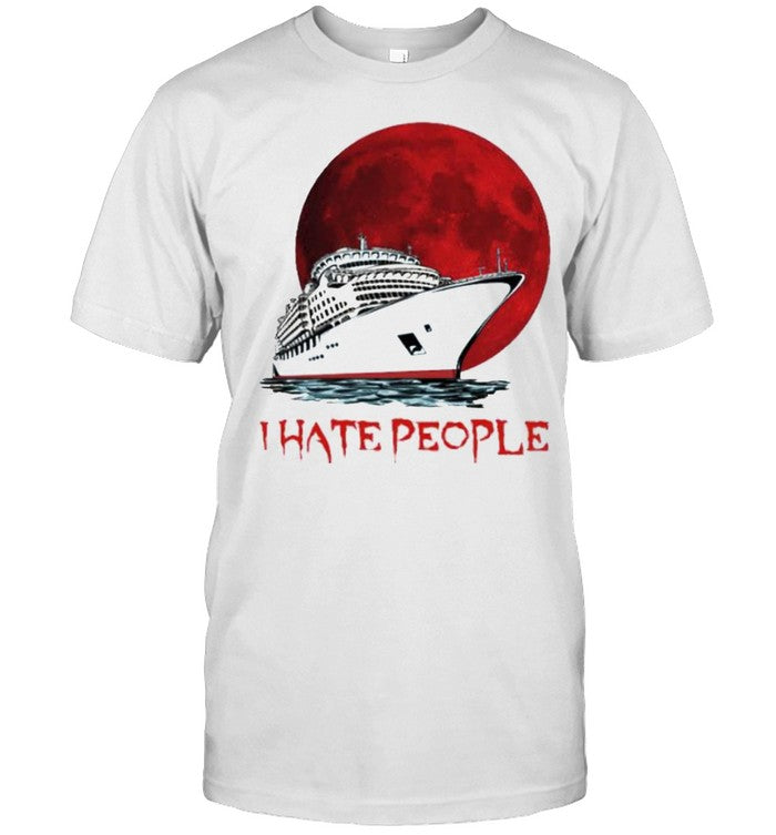 Cruise Halloween I hate people shirt