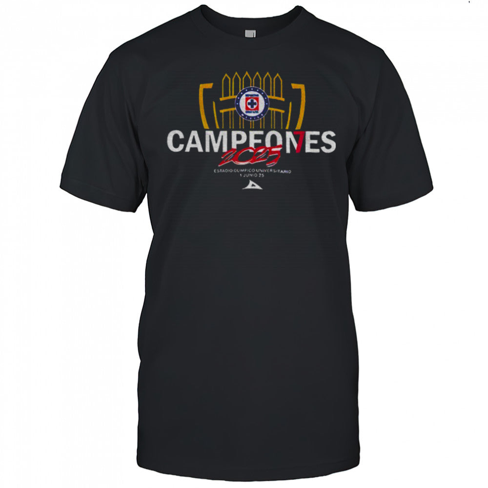 Cruz Azul 2025 Concacaf Champions Cup t shirt