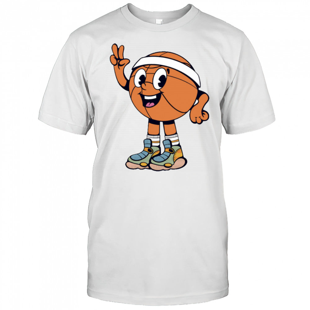 Cute Basketball Peace Sign shirt