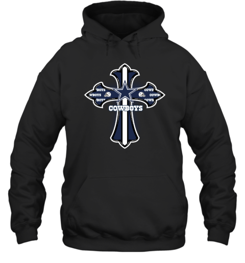 The Orange Crusader Cross Dallas Cowboys Hoodie