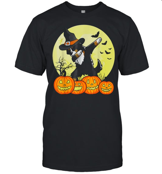 Dabbing Bernese Mountain Dog Halloween Dab Pet shirt