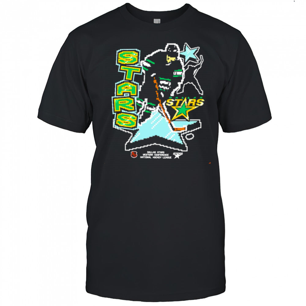 Dallas Stars Black Lamp Lighter Franklin video games shirt