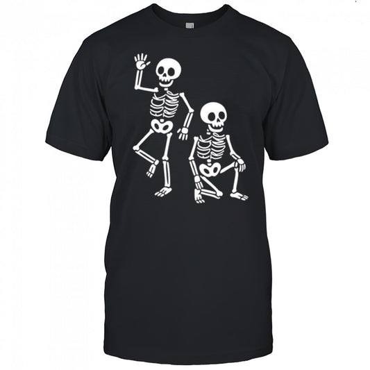 Dancing skeleton fuck Trump Halloween shirt