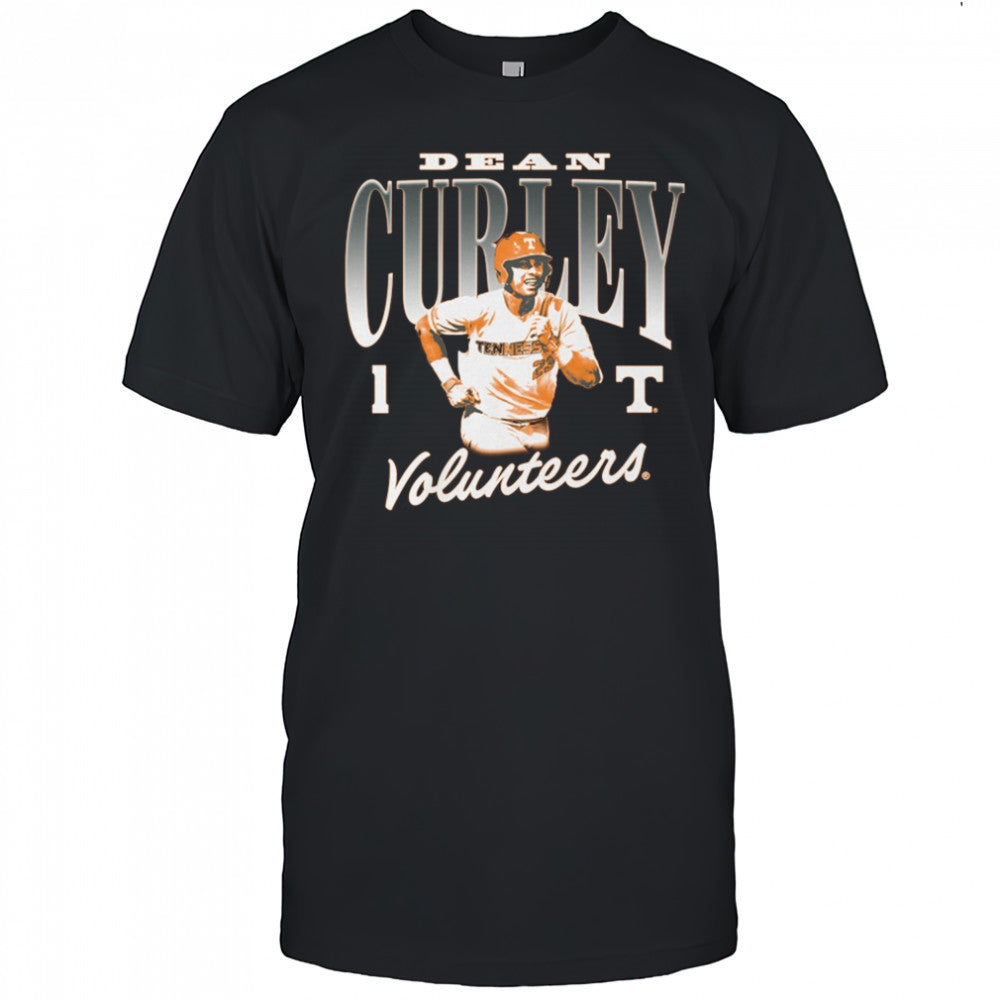 Dean Curley Tennessee Volunteers Baseball NCAA Division I Portrait t shirt