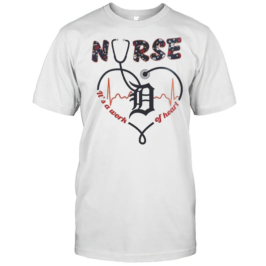 Detroit Tigers Nurses Appreciation Night 2025 Baseball Shirt