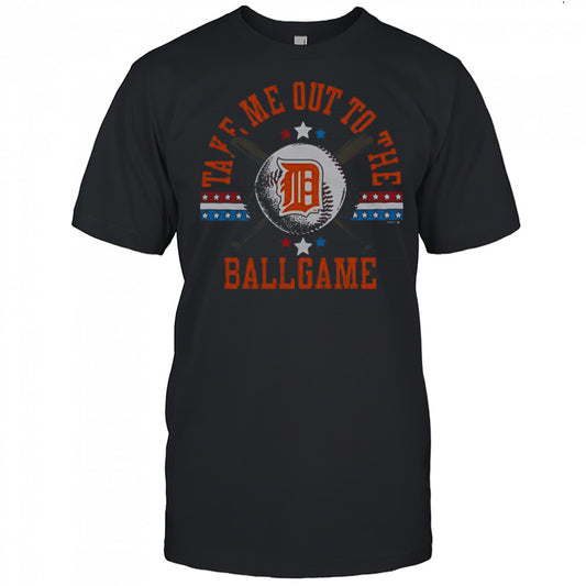 Detroit Tigers Take Me Out To The Ballgame T Shirt