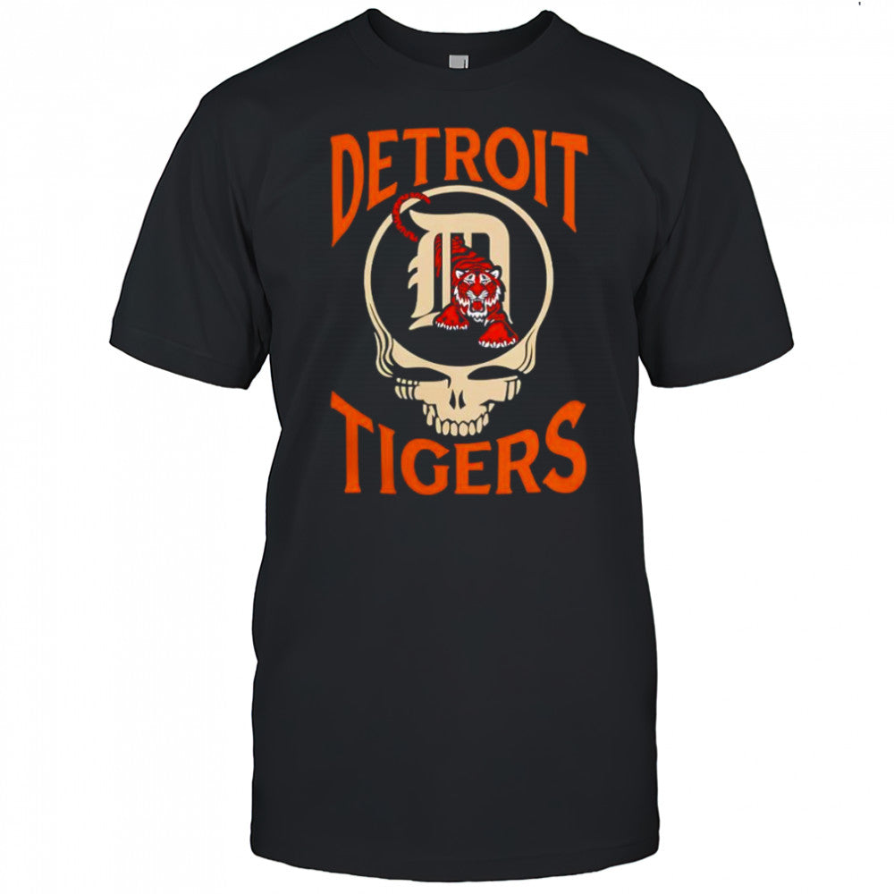 Detroit Tigers x Grateful Dead 2025 shirt