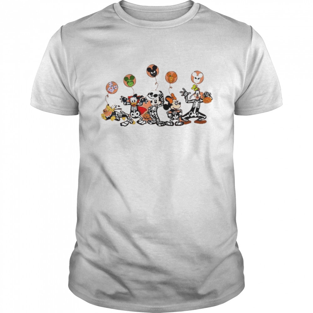 Disney Skeleton Balloon Halloween shirt