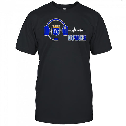 Dispatcher heartbeat Kansas City Royals shirt