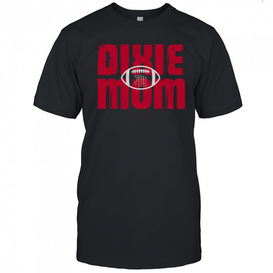 Dixie Football Mom T Shirt