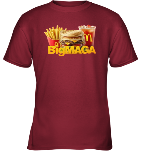 Trump Mcdonald039S Bigmaga Youth T Shirt