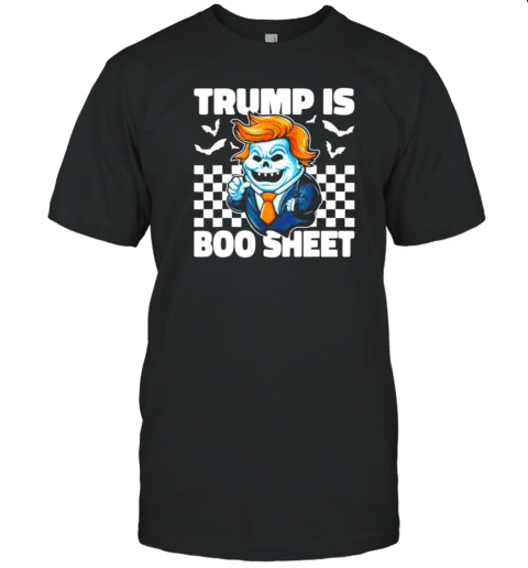 Donald Trump Is Boo Sheet Halloween Ghost T Shirt