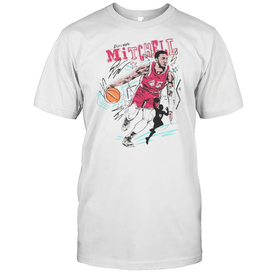 Donovan Mitchell Cleveland Cavaliers Scribble Signature Shirt