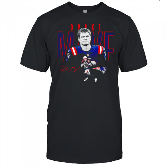Drake Maye New England Patriots signature classic shirt