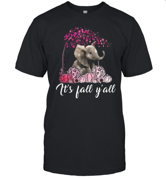 Elephant It’s Fall Y’all Halloween Shirt