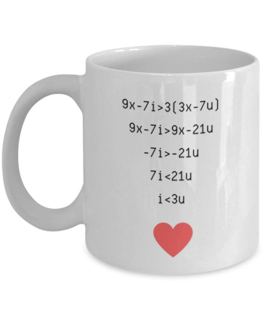 Engineering Mug   Love + Math