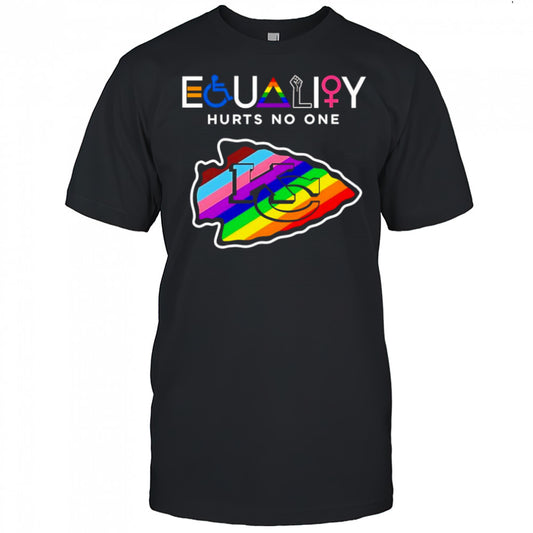 Equality hurts no one Kansas City Chiefs shirt