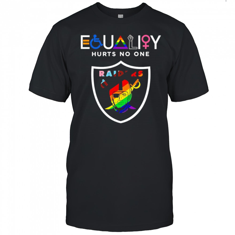 Equality hurts no one Las Vegas Raiders shirt