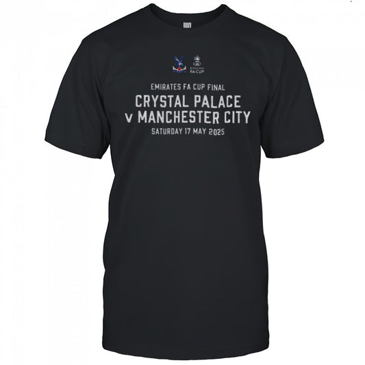 FA Cup Emirates Crystal Palace Final Saturday 17 May 2025 shirt
