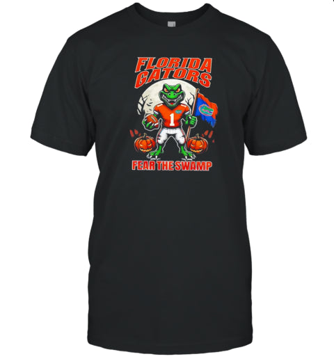 Florida Gators Football Fear The Swamp Halloween T Shirt