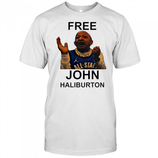 Free John Haliburton shirt