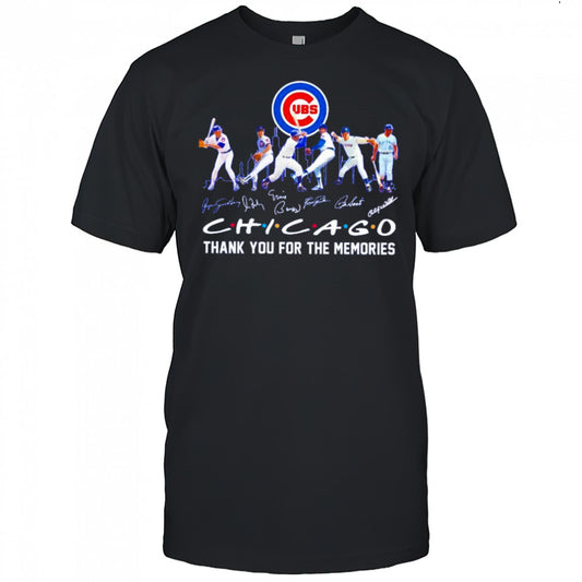Friends Chicago Cubs legends thank you for the memories shirt