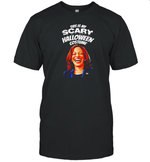 Funny Kamala Harris Scary Halloween Gag President Costume T Shirt