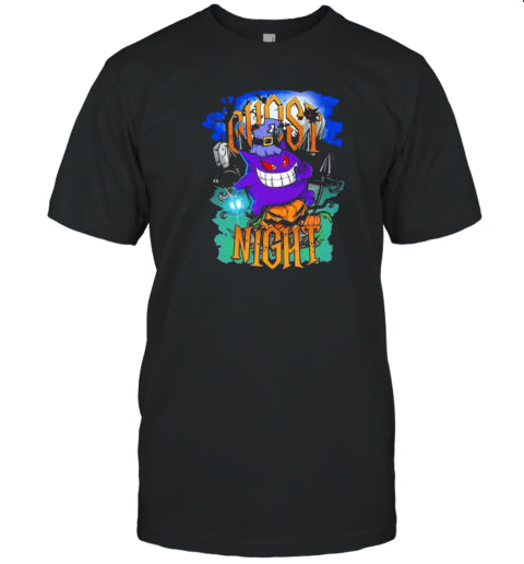 Gengar Ghost Night Halloween Pokemon T Shirt