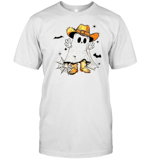 Ghost Funny Halloween Spooky Vibes T Shirt