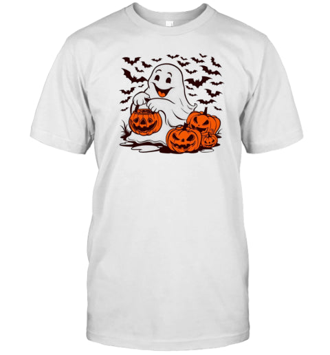 Ghost Halloween Party Fall Pumpkin T Shirt