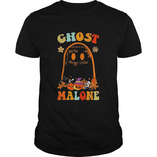 Ghost Malone Fall Season Halloween T Shirt