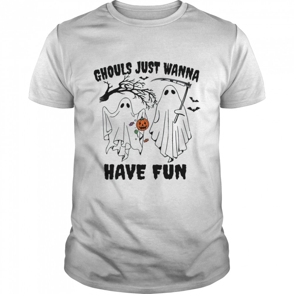 Ghouls Just Wanna Have Fun Fall Spooky Season Pumpkin Halloween shirt