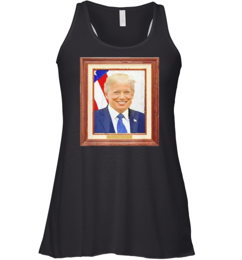 Vice President Trump Meme Biden Donald Racerback Tank