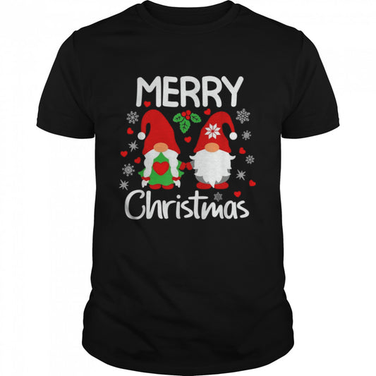 Gnome Gnomies Xmas Holiday Snow Christmas Shirt