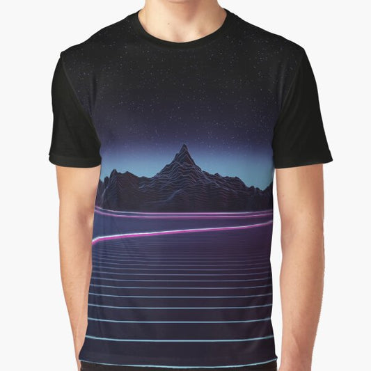 Highway Graphic T-Shirt for Sale by AxiomDesign