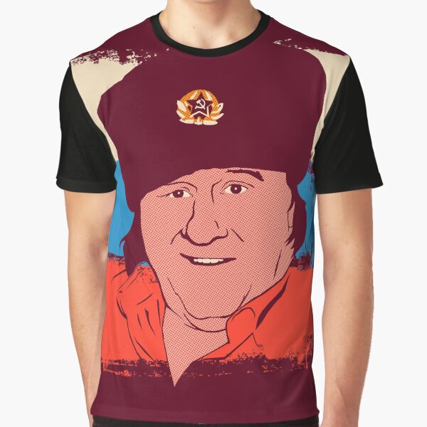 Last russian Graphic T-Shirt for Sale by MaxKirienko