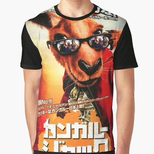 Japanese Kangaroo Jack Graphic T-Shirt for Sale by eg-berlin