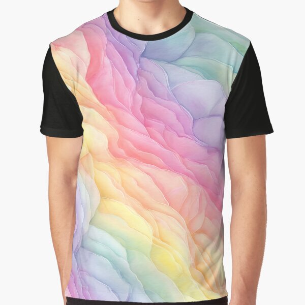 Pastel Watercolor Abstract Graphic T-Shirt for Sale by WatercolorLane