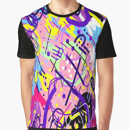 Breaking Free: Abstract Art  Graphic T-Shirt for Sale by DanielleGensler